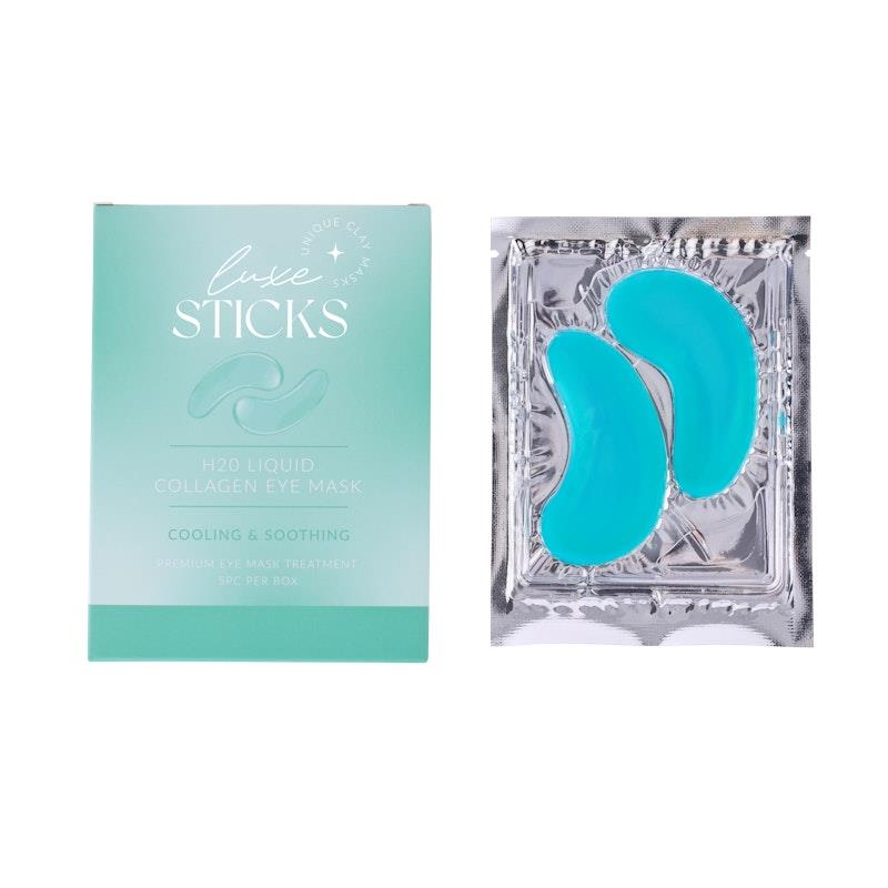 Load image into Gallery viewer, LuxeSticks H20 Liquid Collagen Eye Mask 5PC Per Pack
