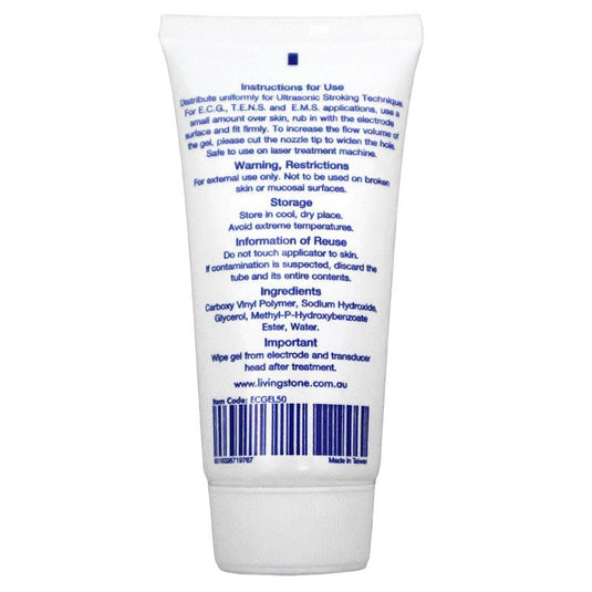 Livingstone Conductive Gel Lubricating Easy Squeeze Bottle 1bottle
