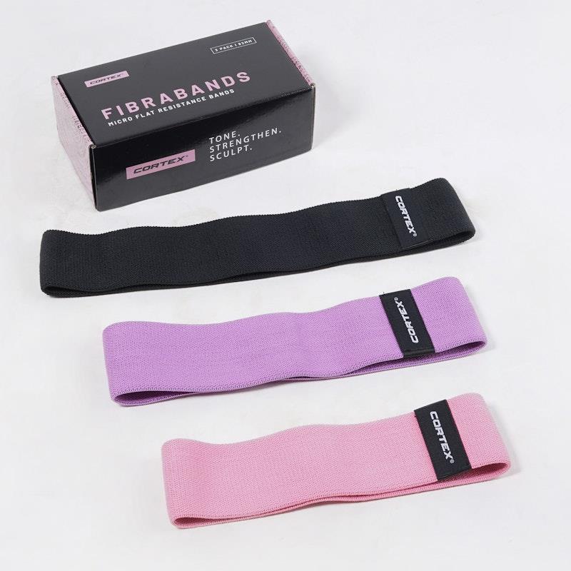 Load image into Gallery viewer, CORTEX FibraBands 3 Pack Micro Flat Resistance Bands (82mm) 3Pack
