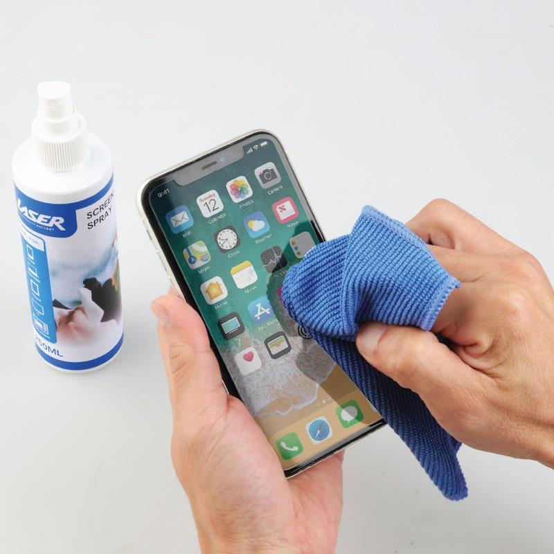 Load image into Gallery viewer, Laser Clean Range Screen Cleaning Kit with Microfibre Cloth Bundle
