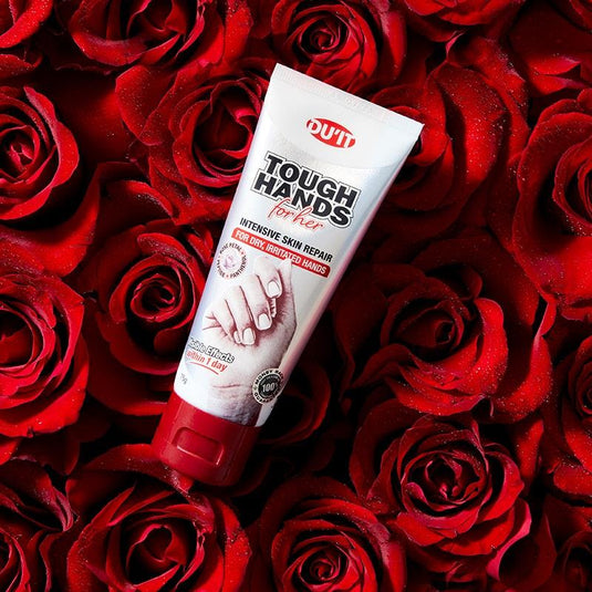DU'IT Tough Hands for Her Rose 75g | Anti-Aging Hand Cream 3Pack