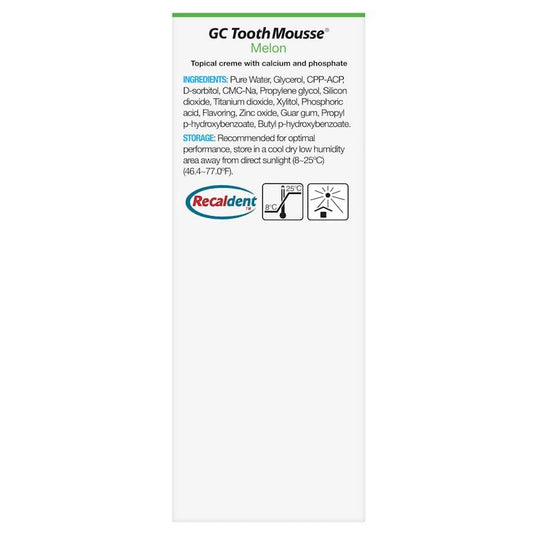 GC Tooth Mousse Melon 40g