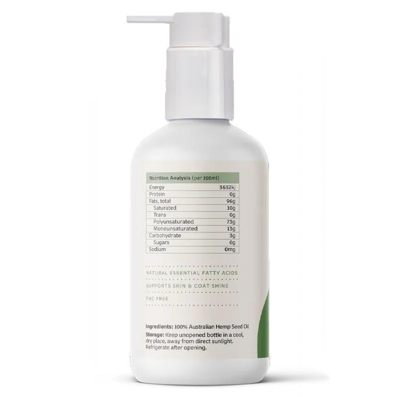 Load image into Gallery viewer, PetWell Hemp Seed Oil for Dogs &amp; Cats 250ml
