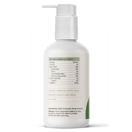 PetWell Hemp Seed Oil for Dogs & Cats 250ml