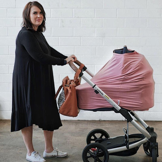 Zoe Sage 5 in 1 Multi-Use Mama Cover Dusty Rose 1pc