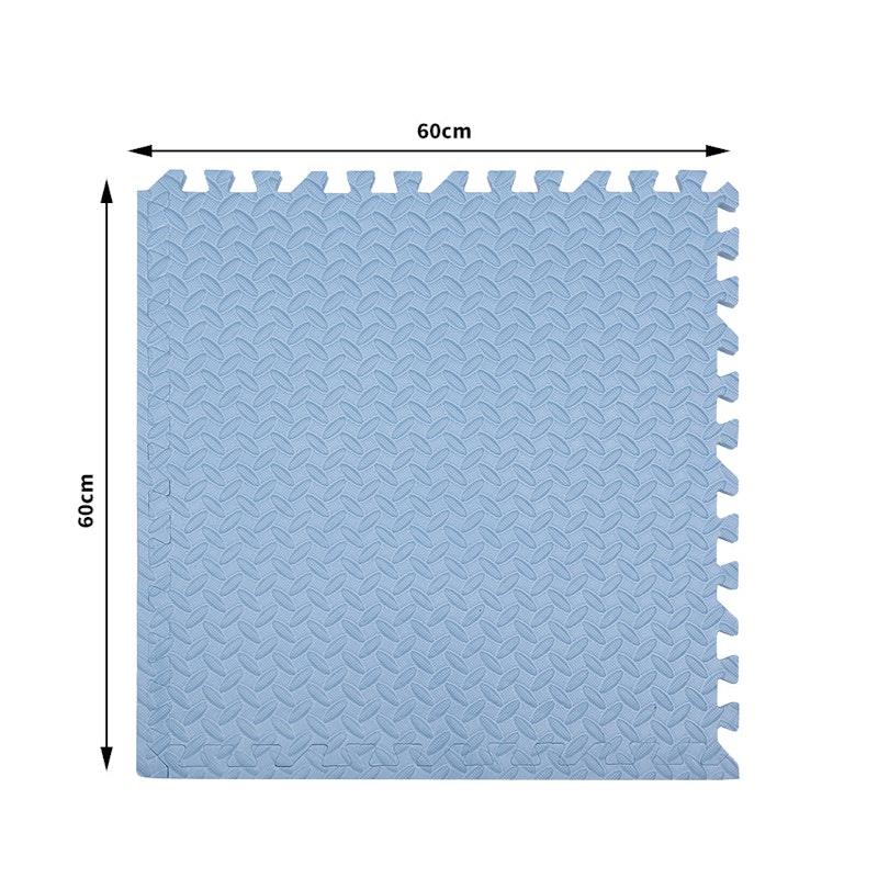 Load image into Gallery viewer, BoPeep EVA Foam Kids Play Mat Floor Baby Crawling Interlocking Waterproof Carpet Blue 4Pack
