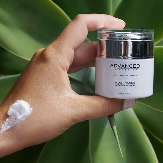 Advanced Cosmetica White Beauty Series Natural Illuminating Cleanser & Moisturiser Bundle
