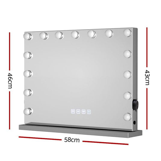 Embellir Makeup Mirror Bluetooth 58x46cm