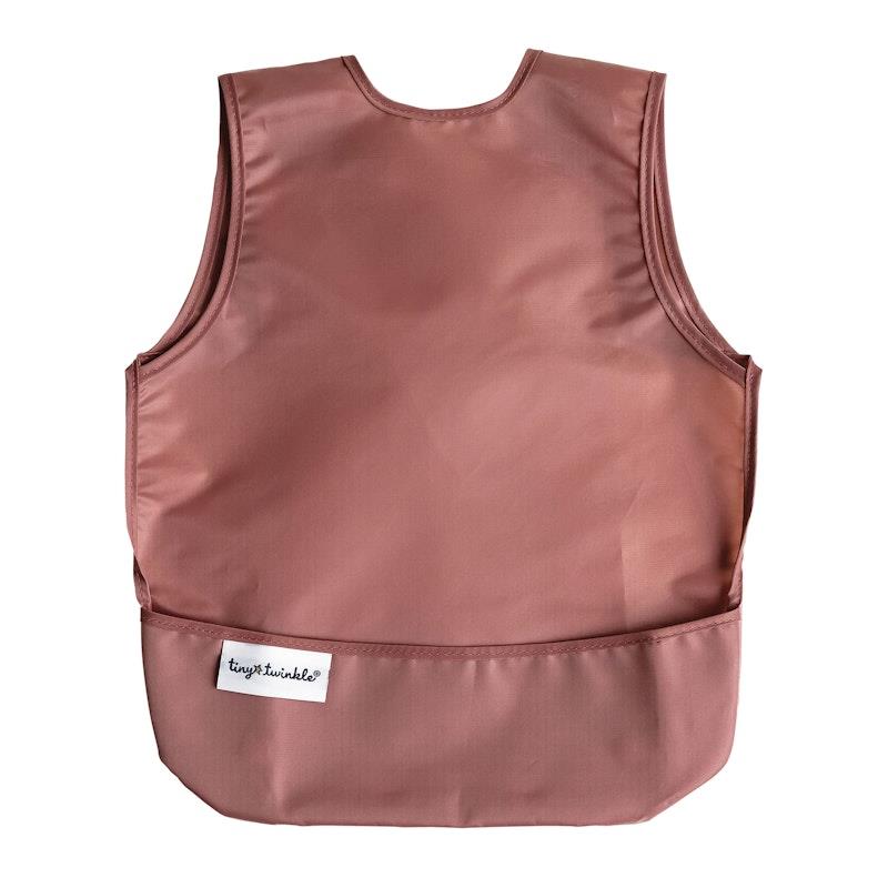 Load image into Gallery viewer, Tiny Twinkle - Mess - Proof Apron Bib 2 Pack - Taupe &amp; Dandelion Small (6-24M)
