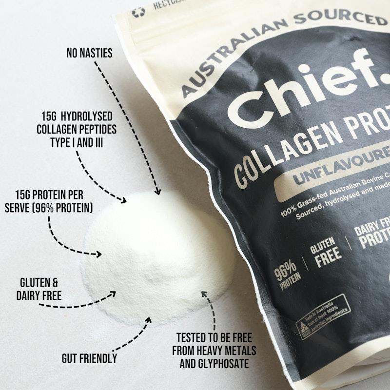 Load image into Gallery viewer, Chief Collagen Protein Powder (30 serves) Unflavoured
