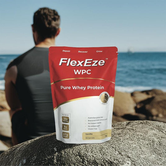 FlexEze Whey Protein Concentrate Vanilla 1kg