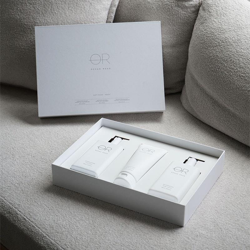 Load image into Gallery viewer, Ocean Road White Gift Pack Body Bundle

