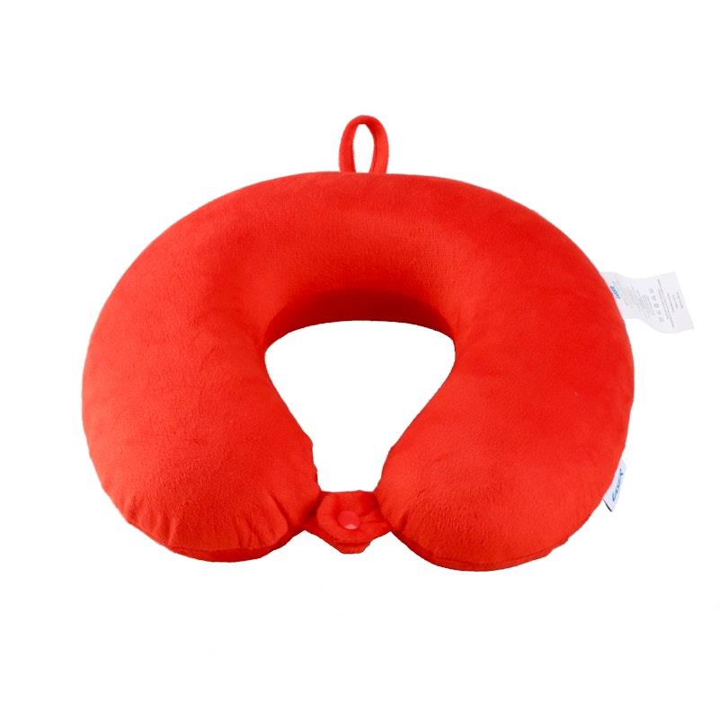 Load image into Gallery viewer, Laser Memory Foam Neck Pillow Red
