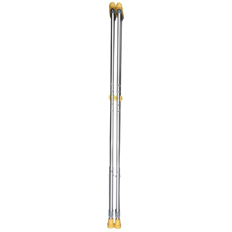Load image into Gallery viewer, Livingstone Underarm Crutches Large Aluminium Adjustable 134-154cm 1Pair
