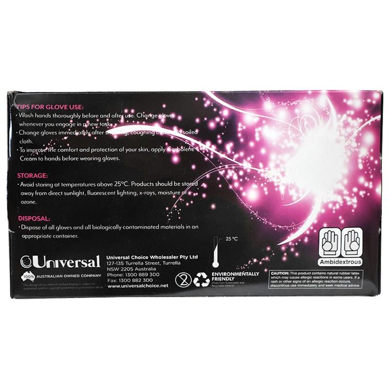 Load image into Gallery viewer, Lilith Salon Latex Gloves Powder Free Black Large 100 Pieces/Box

