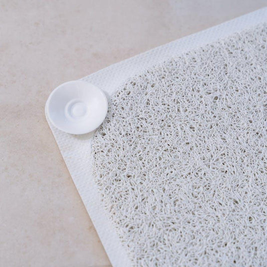 Living Today Non Slip Loofah Shower Mat 1pc