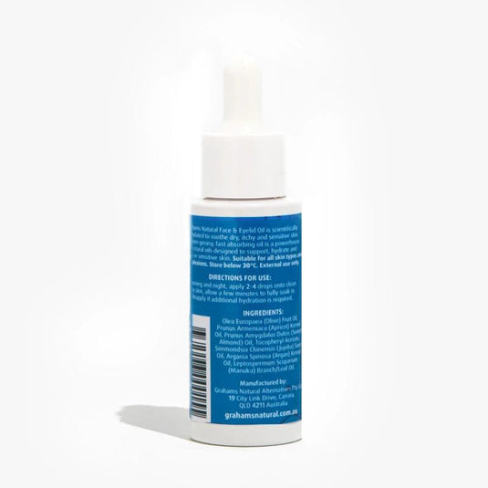 Grahams Natural Alternatives Face & Eyelid Oil 50ml