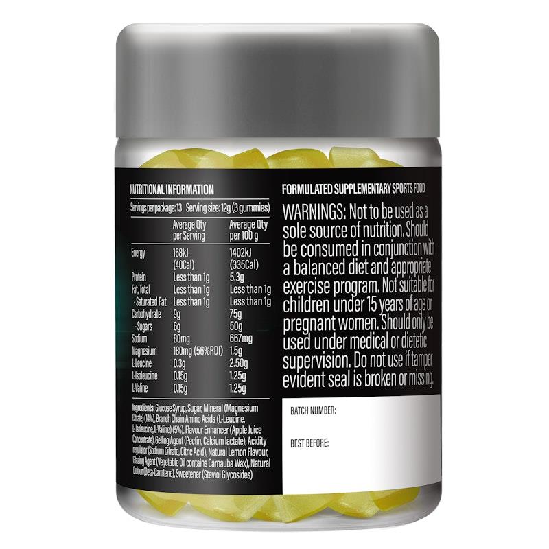 Load image into Gallery viewer, Life Botanics BCAA + Magnesium Gummies 3x40 Pack

