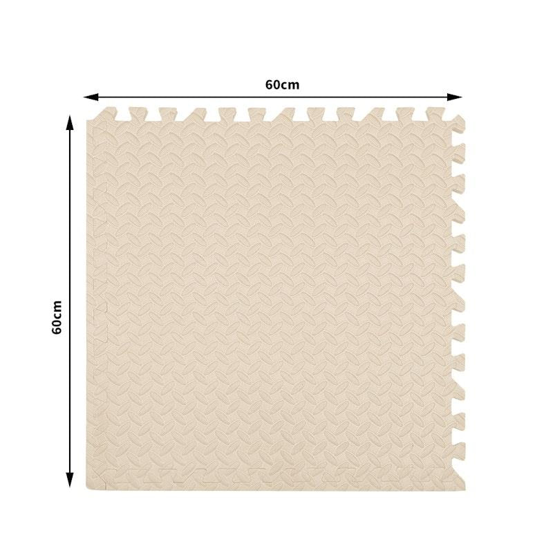Load image into Gallery viewer, BoPeep EVA Foam Kids Play Mat Floor Baby Crawling Interlocking Waterproof White 4Pack
