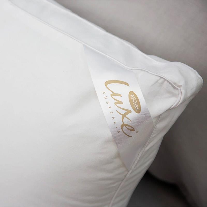 Load image into Gallery viewer, Tontine Luxe Silver Defence Firm Sleeping Pillow - White 1pc
