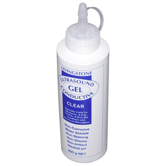 Livingstone Conductive Gel Lubricating Easy Squeeze Bottle 250ml