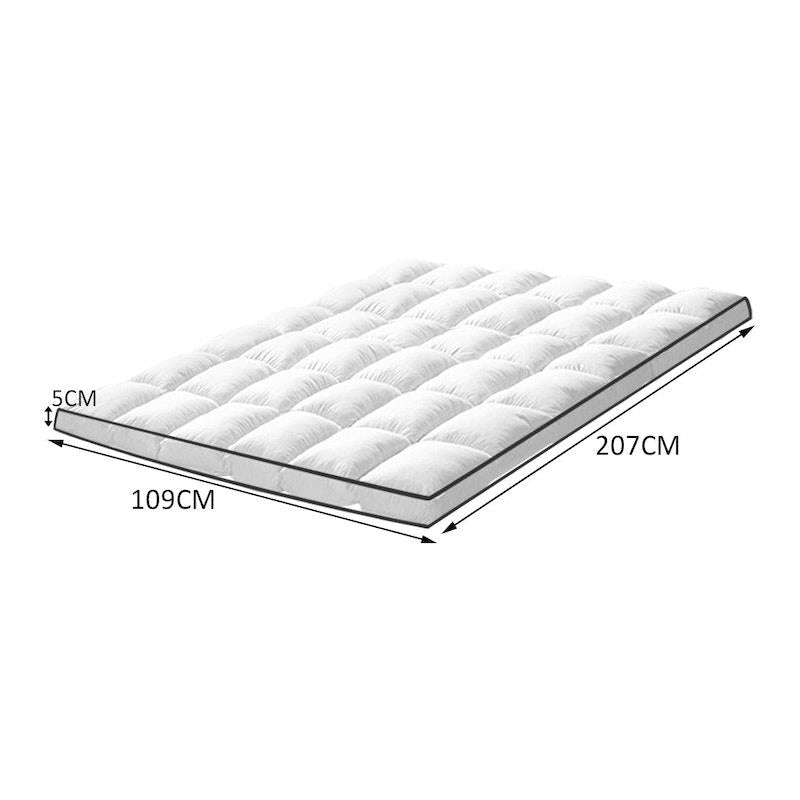 Load image into Gallery viewer, DreamZ Luxury Bedding Pillowtop Mattress Topper Mat Pad Protector King Single Size
