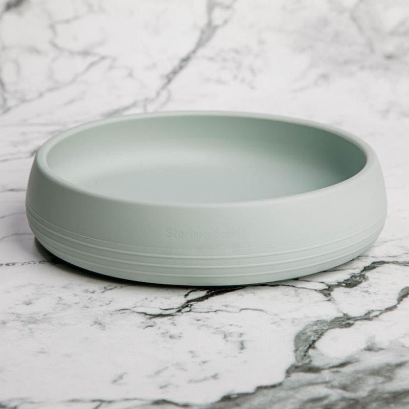 Load image into Gallery viewer, Starting Solids Australia Suckie Scoop Plate Meringue
