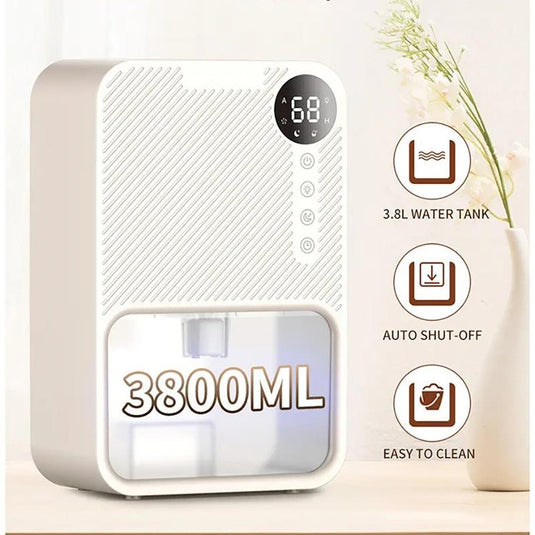 Caremax Air Dehumidifier With 7-Colour Ambient Light 3.8L 1Unit
