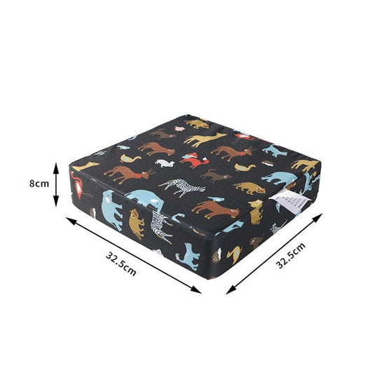 TradeRightGroup Kid Chair Cushion High Seat Pad Baby Infant Safe Booster Toddler Dinning Cushion Black