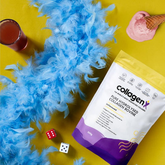 CollagenX Pure Bovine Collagen Peptide Powder 500g