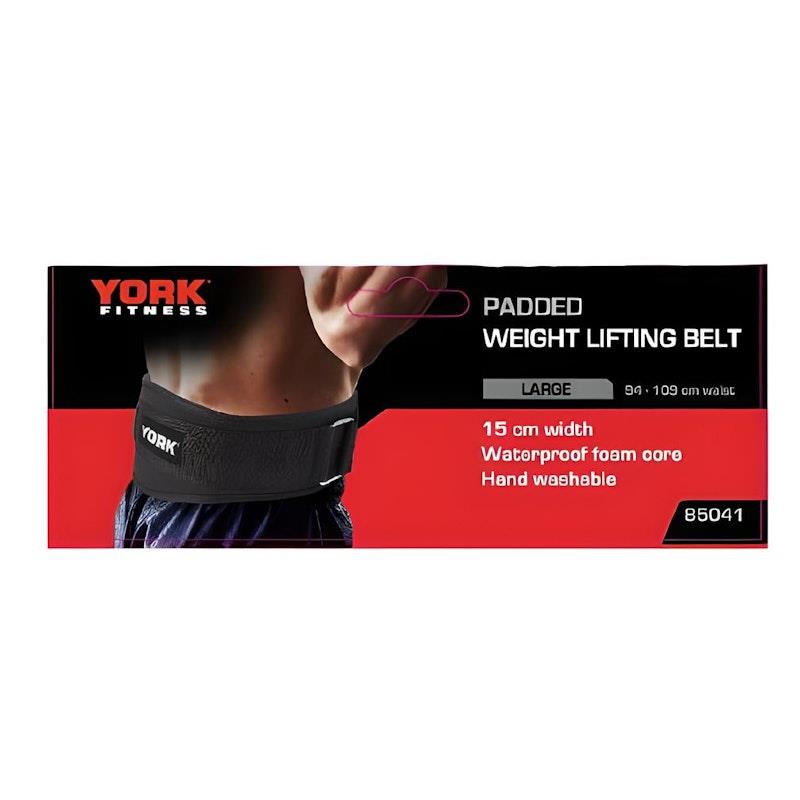 Load image into Gallery viewer, York 6" York Nylon Padded Weight lifting Belt Large 1pc
