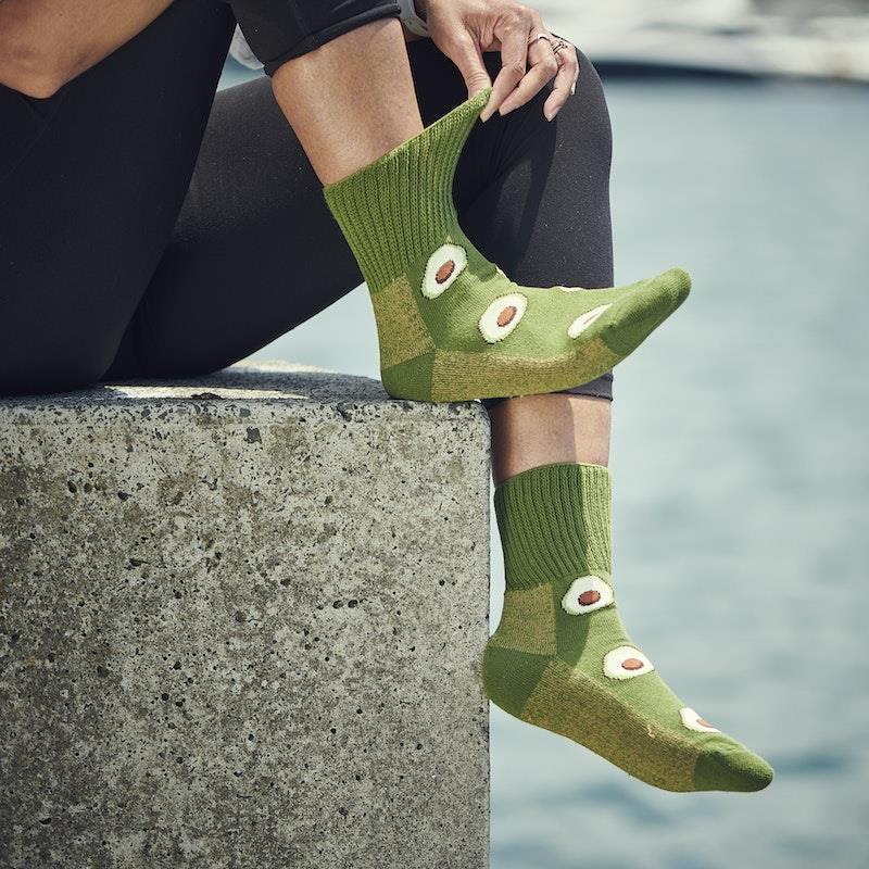 Load image into Gallery viewer, Glucology Copper based Socks | 2 Pairs Small/ Avocado

