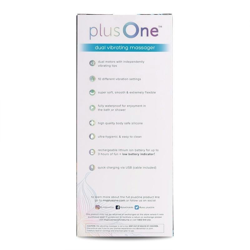 Load image into Gallery viewer, plusOne Dual Vibrating Massager 1Unit
