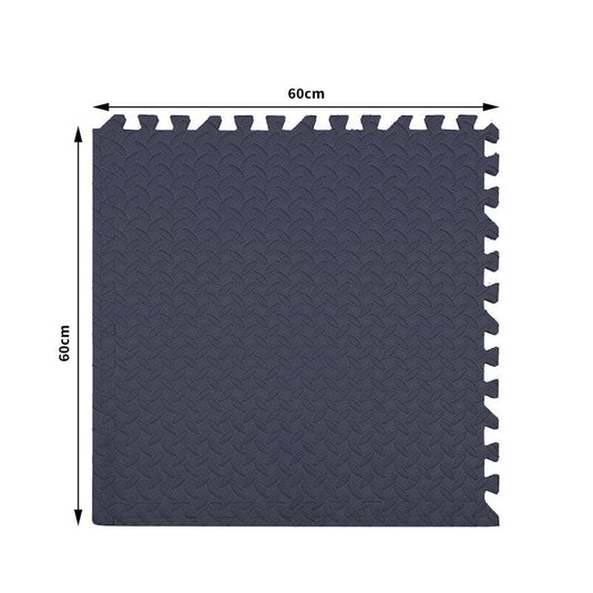 BoPeep EVA Foam Kids Play Mat Floor Kid Crawling Interlocking 60x60 Navy