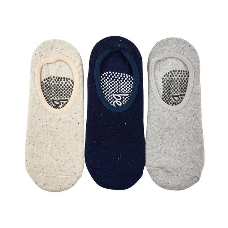 Load image into Gallery viewer, Benefeet 9 Pairs of Men's Studio Socks with Terry Lining &amp; Non-Slip - Nep Yarn Size 7-11

