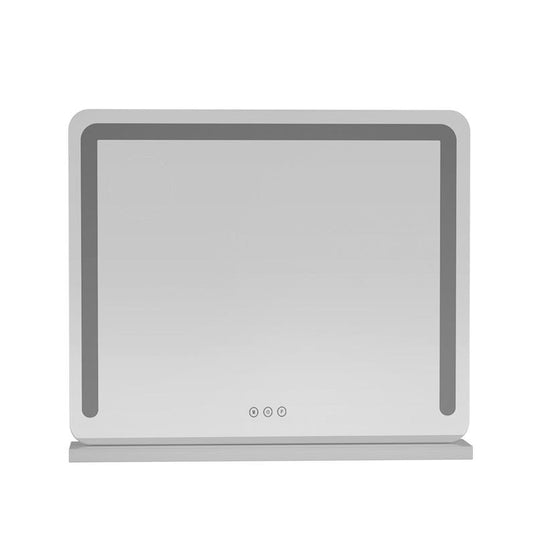 Embellir Makeup Mirror Hollywood Vanity with LED Light Tabletop White 60x50cm