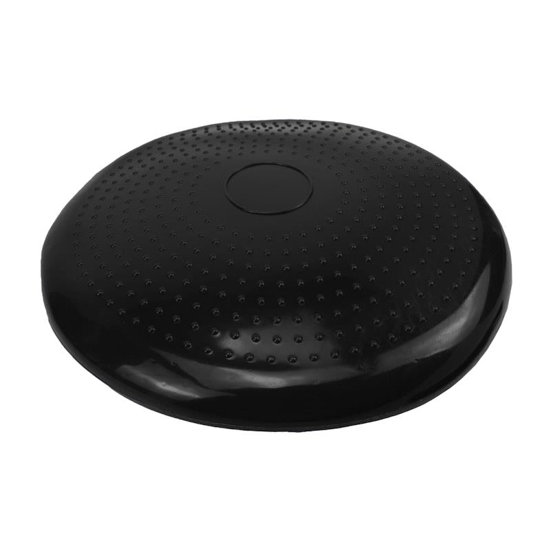 Load image into Gallery viewer, Powertrain Yoga Stability Disc Home Gym Pilates Balance Trainer Black
