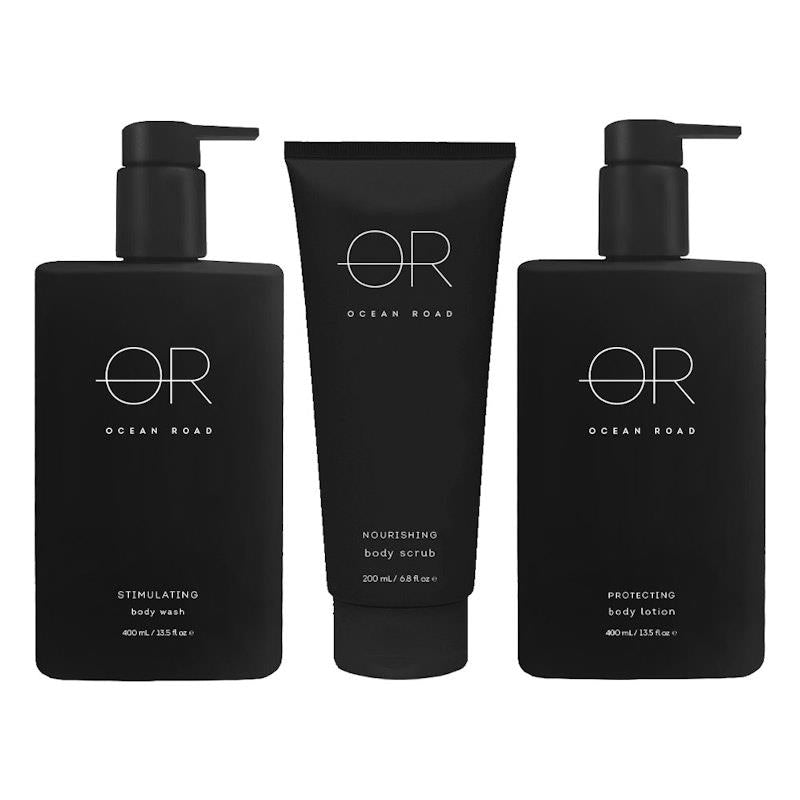 Load image into Gallery viewer, Ocean Road Black Gift Pack Body Bundle
