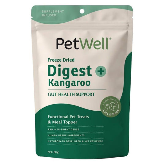PetWell DIGEST Gut Health Pack for Dogs and Cats Gift Set