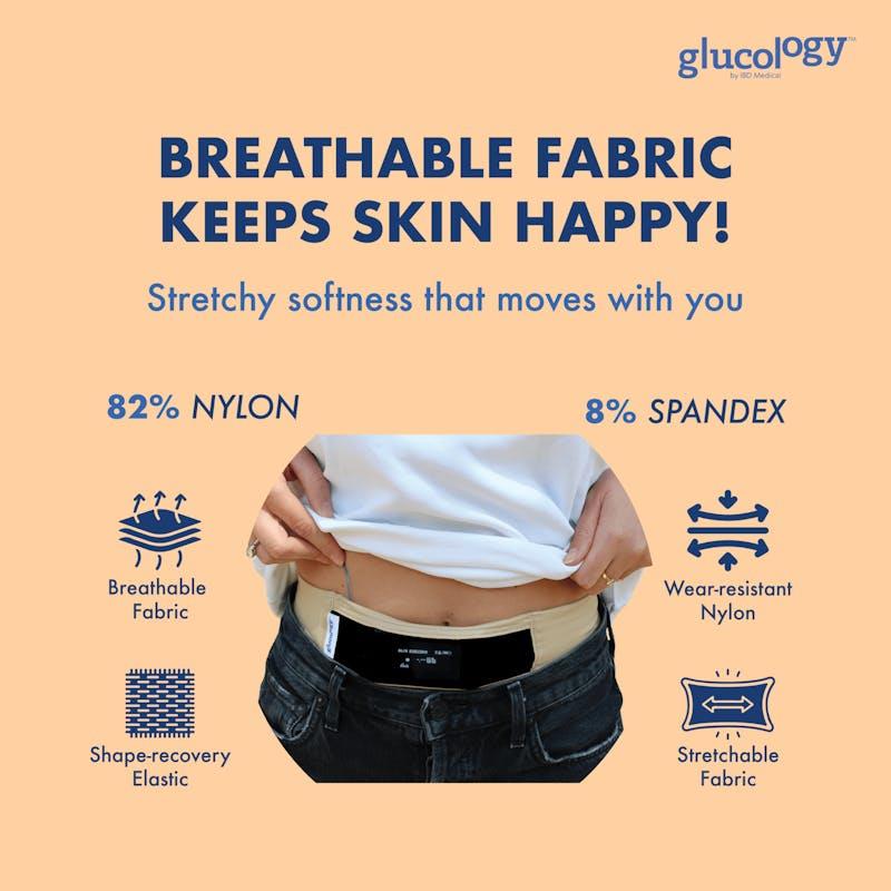 Load image into Gallery viewer, Glucology Insulin Pump Belt Large, Beige
