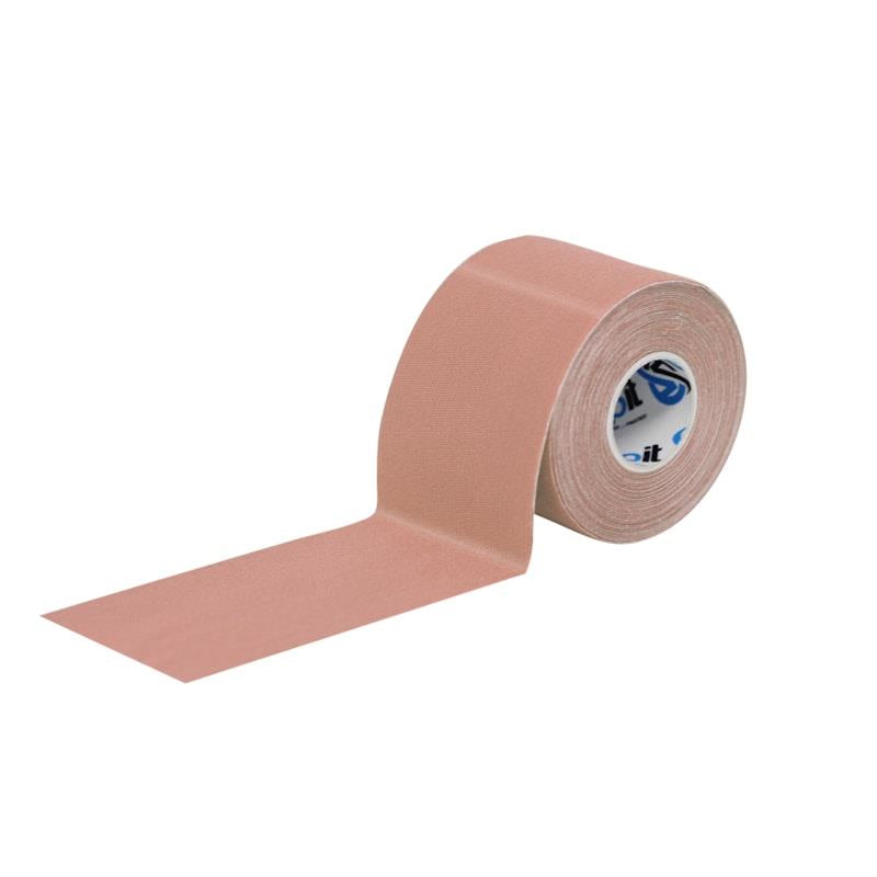 Load image into Gallery viewer, Strapit Advance Waterproof Kinesiology Tape 5cm x 5M - Tan 2 Pack
