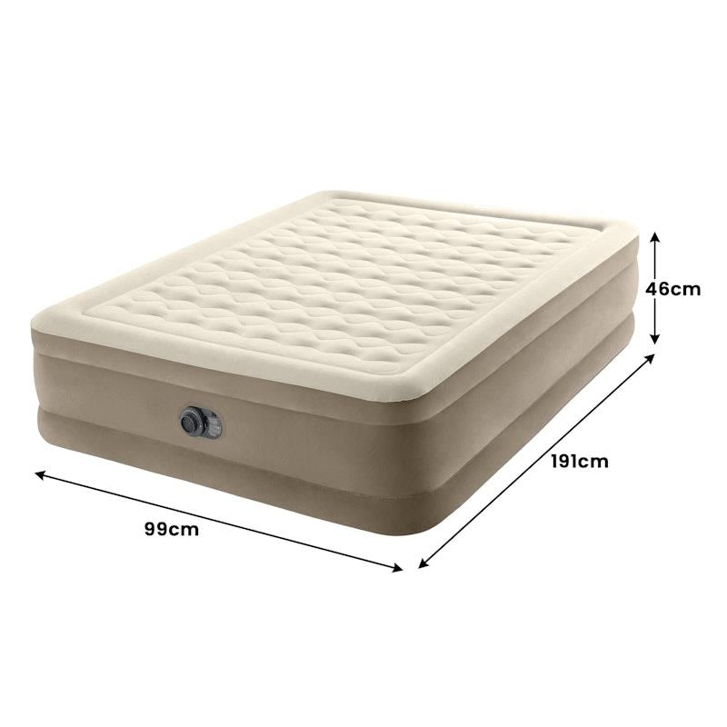 Load image into Gallery viewer, Intex Dura-Beam Deluxe Ultra Plush Air Mattress Queen

