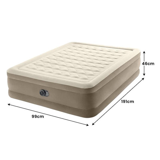 Intex Dura-Beam Deluxe Ultra Plush Air Mattress Queen