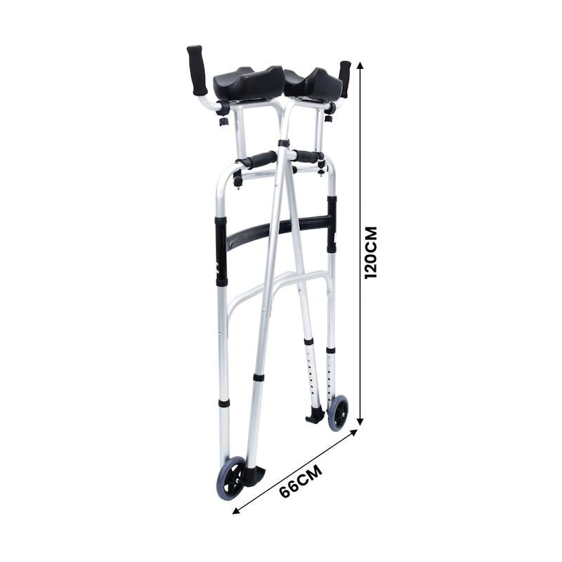 Load image into Gallery viewer, Orthonica Aluminium Forearm Walking Mobility Aid Walker

