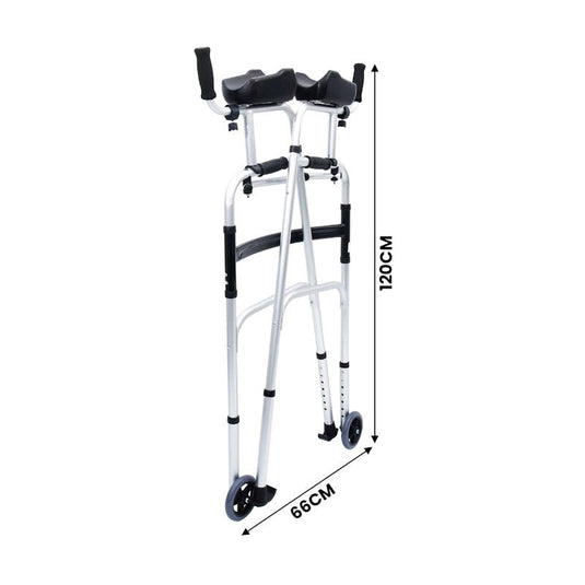 Orthonica Aluminium Forearm Walking Mobility Aid Walker