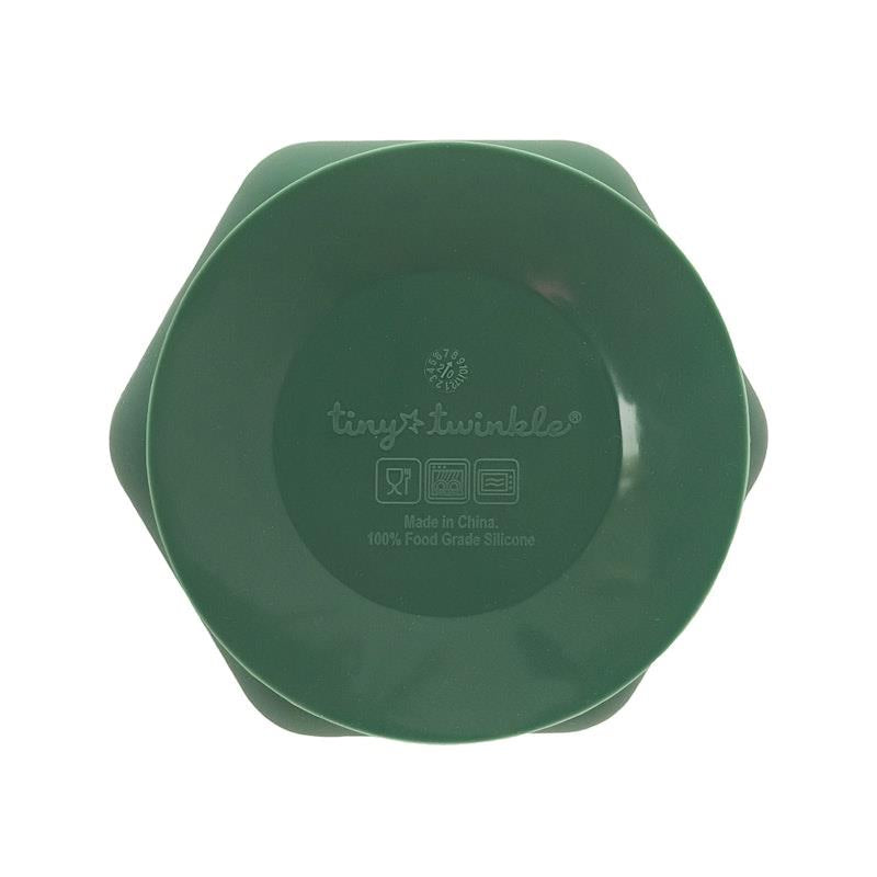 Load image into Gallery viewer, Tiny Twinkle Silicone Suction Bowl Olive Green
