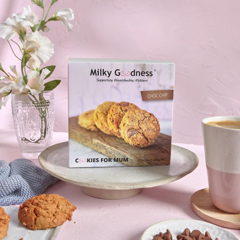Load image into Gallery viewer, Milky Goodness Chocolate Chip Lactation Cookies 12Pack
