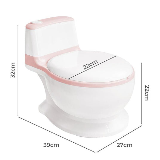 BoPeep Kids Potty Trainer Seat Safety Toilet Training Toddler Non-Slip Pink