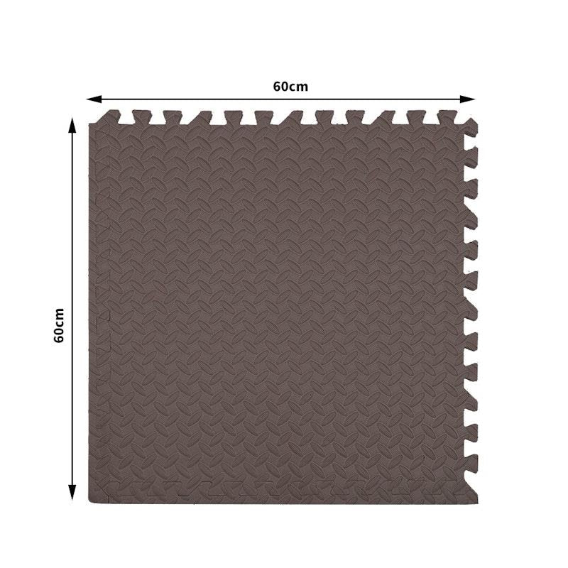 Load image into Gallery viewer, BoPeep EVA Foam Kids Play Mat Floor Baby Crawling Interlocking Waterproof Coffee 4Pack
