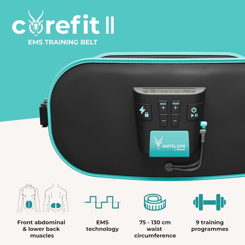 Load image into Gallery viewer, Beurer Corefit 2 EMS Training Belt for Front and Back 1unit
